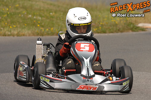 Veel spektakel tijdens vijfde ronde Dutch Rotax Max Challenge
